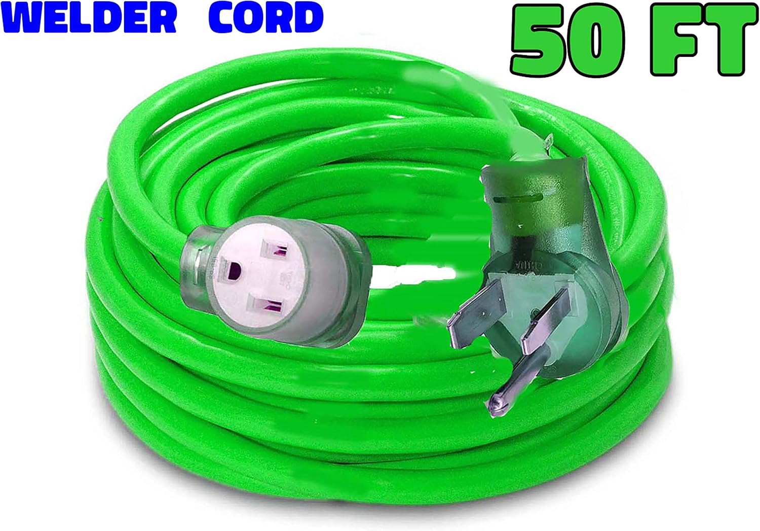 Holiday Deals 🛒 Welder Extension Cord 50 ft 10,000 Watts Nema 6-50 250-Volt Welder Extension Cord 8 Gauge Lighted end 8/3 Welder Extension Cord 50 amp Plug ETL Approved Welding Extension Cord 6/50 8 AWG Best Deal Cheap 🛒 Welder Extension Cord 50 ft 10,000 Watts Nema 6-50 250-Volt Welder Extension Cord 8 Gauge Lighted end 8/3 Welder Extension Cord 50 amp Plug ETL Approved Welding Extension Cord 6/50 8 AWG