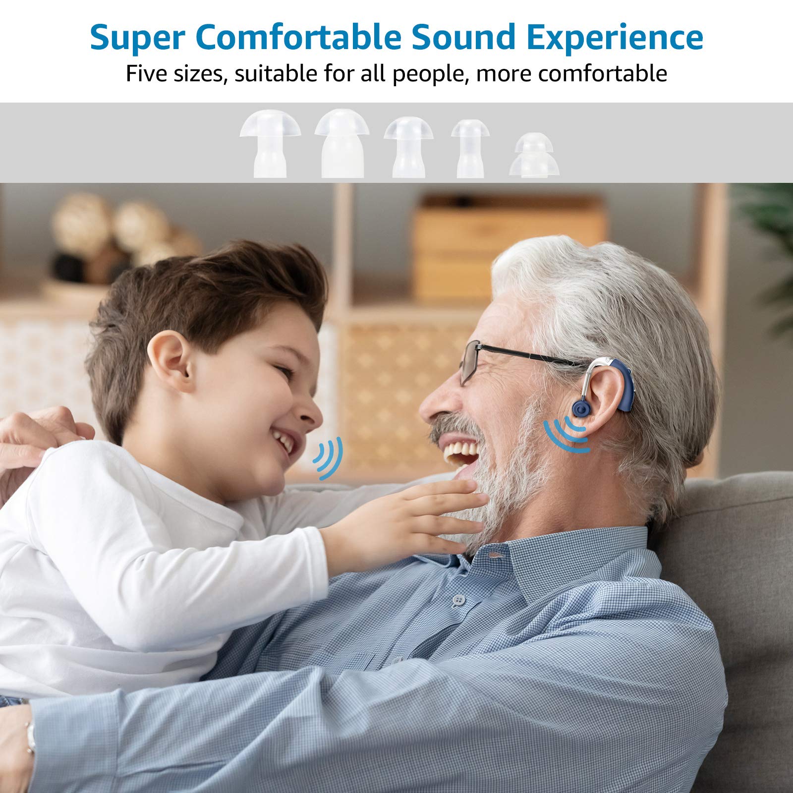 Hearing Aids, Enjoyee Hearing Aids for Seniors Rechargeable Hearing