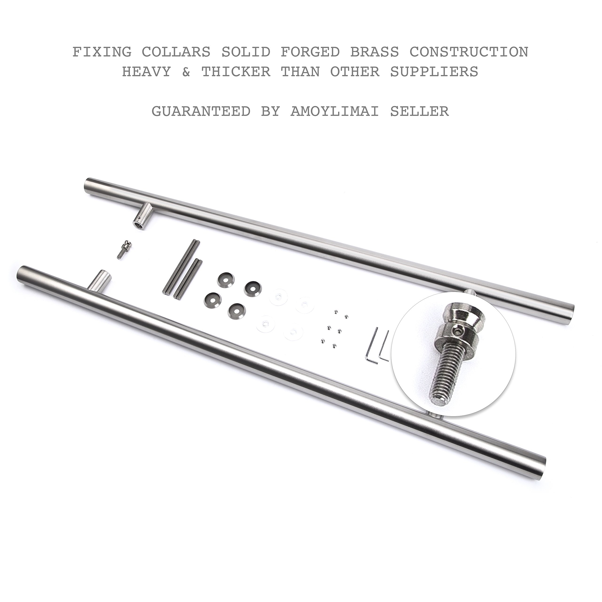 10432 Belle Modern Stainless Steel Sus304 Entrance Entry Commercial