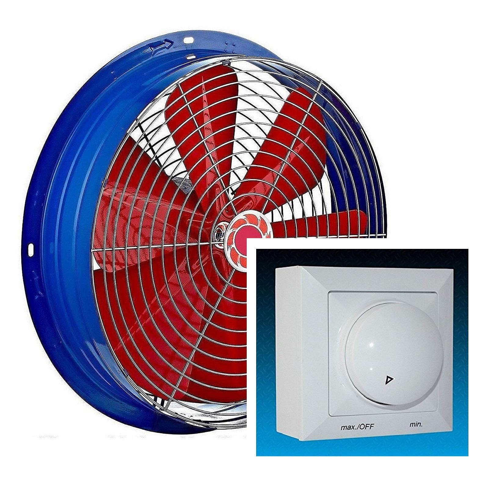 Buy 550mm Industrial Axial Fan with 500 Watt Speed Regulator Controller