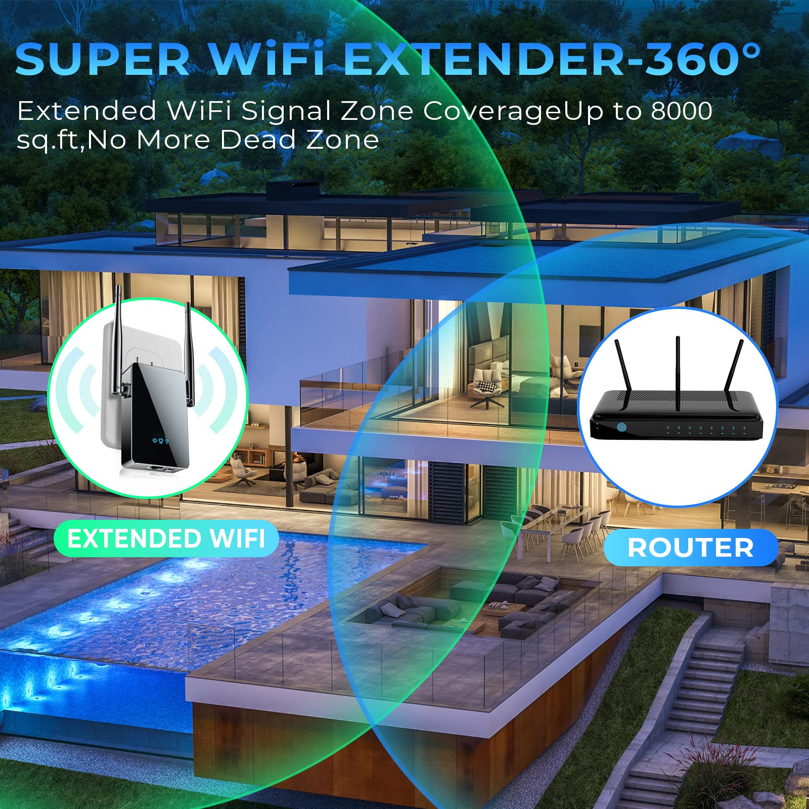 2026 Wi-Fi Range Extender — view 2