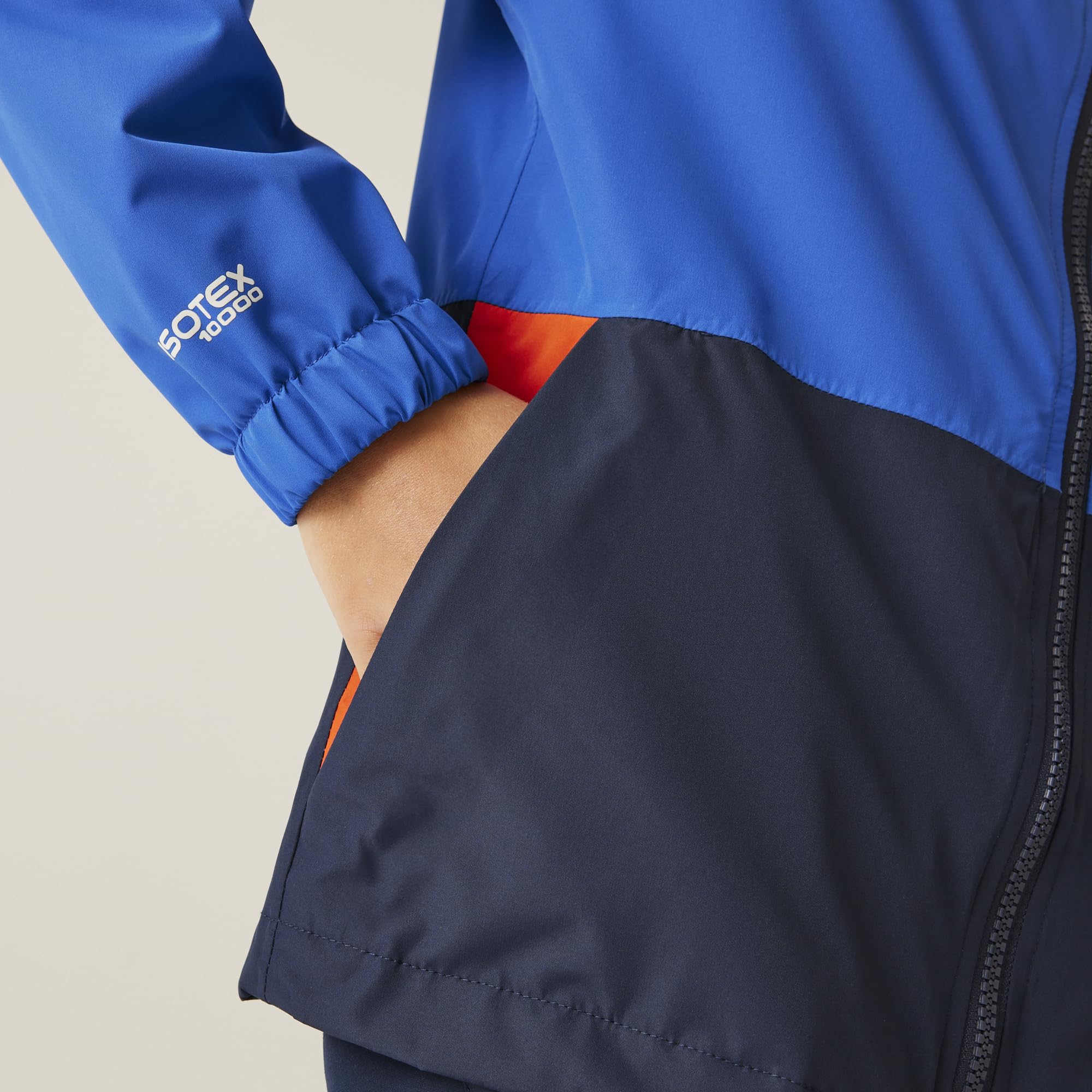 Regatta Kids Hanleigh Ii Jackets Waterproof Shell Chubasquero Unisex niños (Pack de 1)