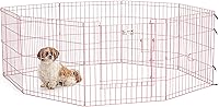 Vista 20 de Hogares para mascotas de Midwest, corral de ejercicio de metal plegable / corral para mascotas, 8 paneles cada uno