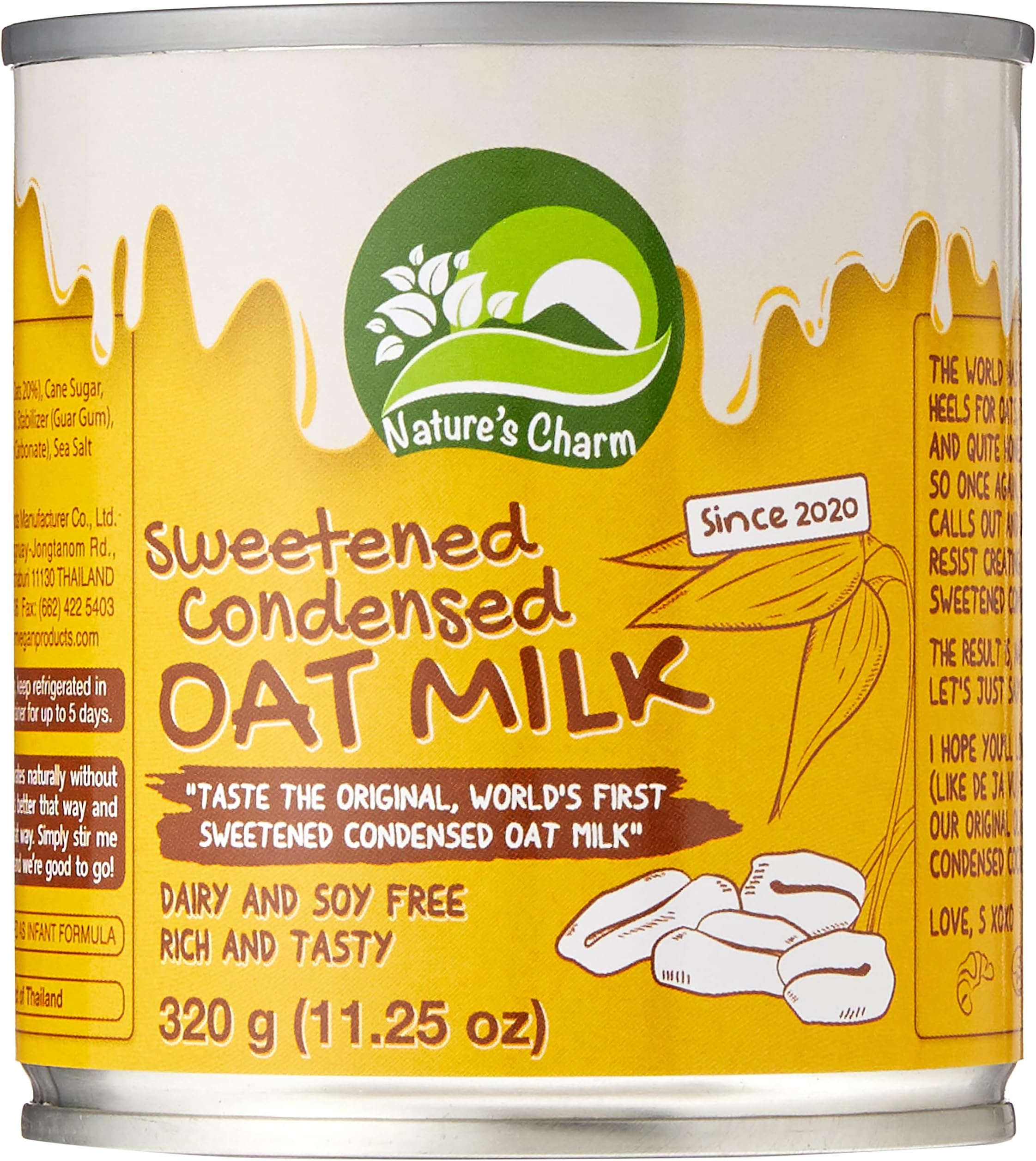Sweetened Condensed Oatmilk, 11.25 OZ
