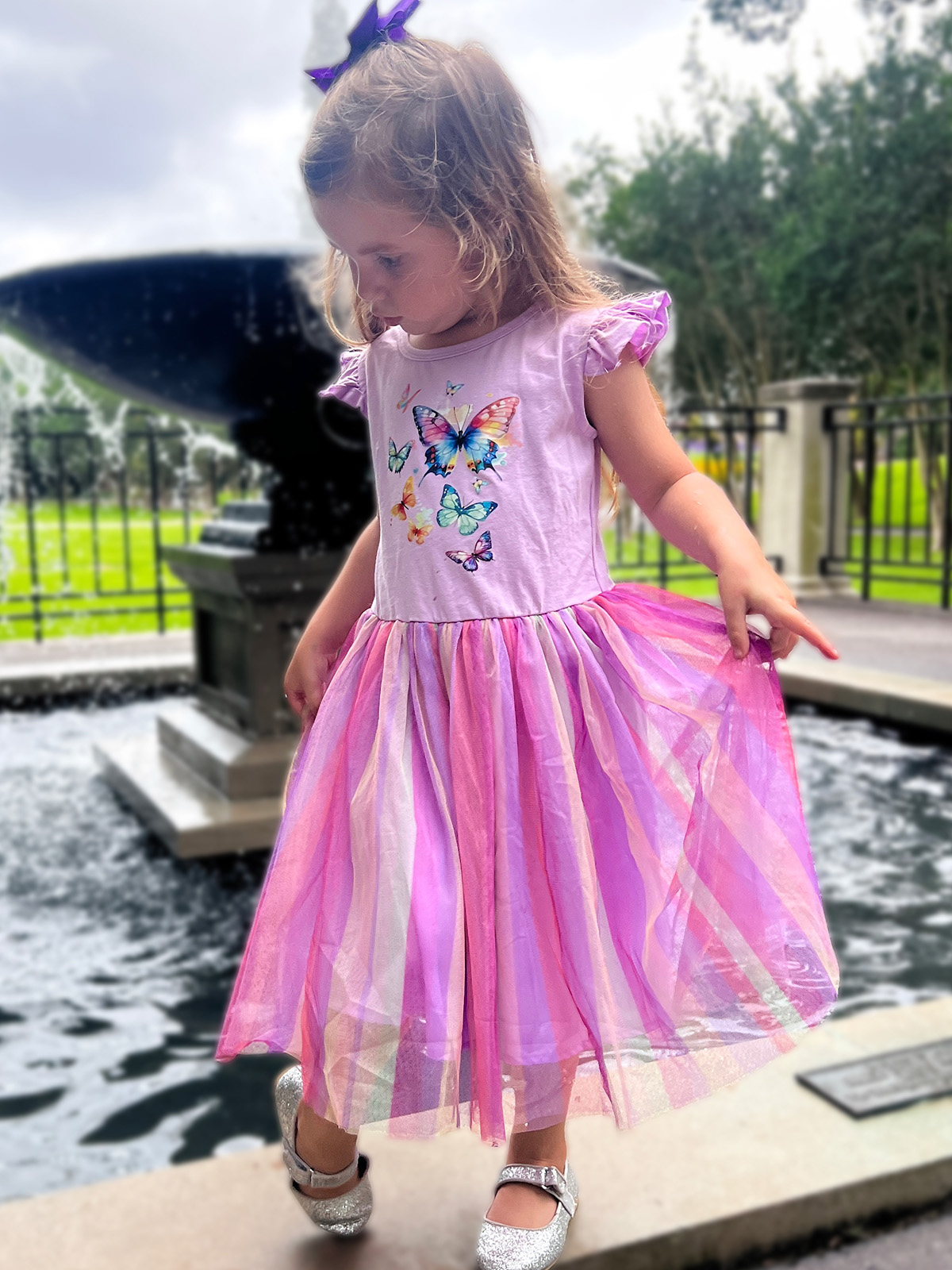 Amazon.com: Vieille 3T Rainbow Dresses for Toddler Girls Birthday