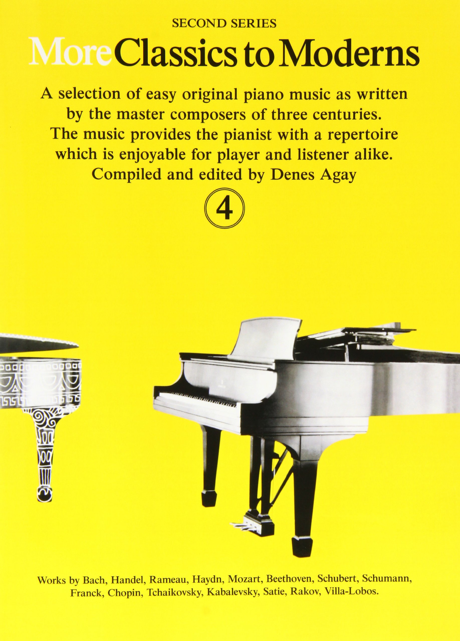 More Classics To Moderns 4. Piano Solo.
