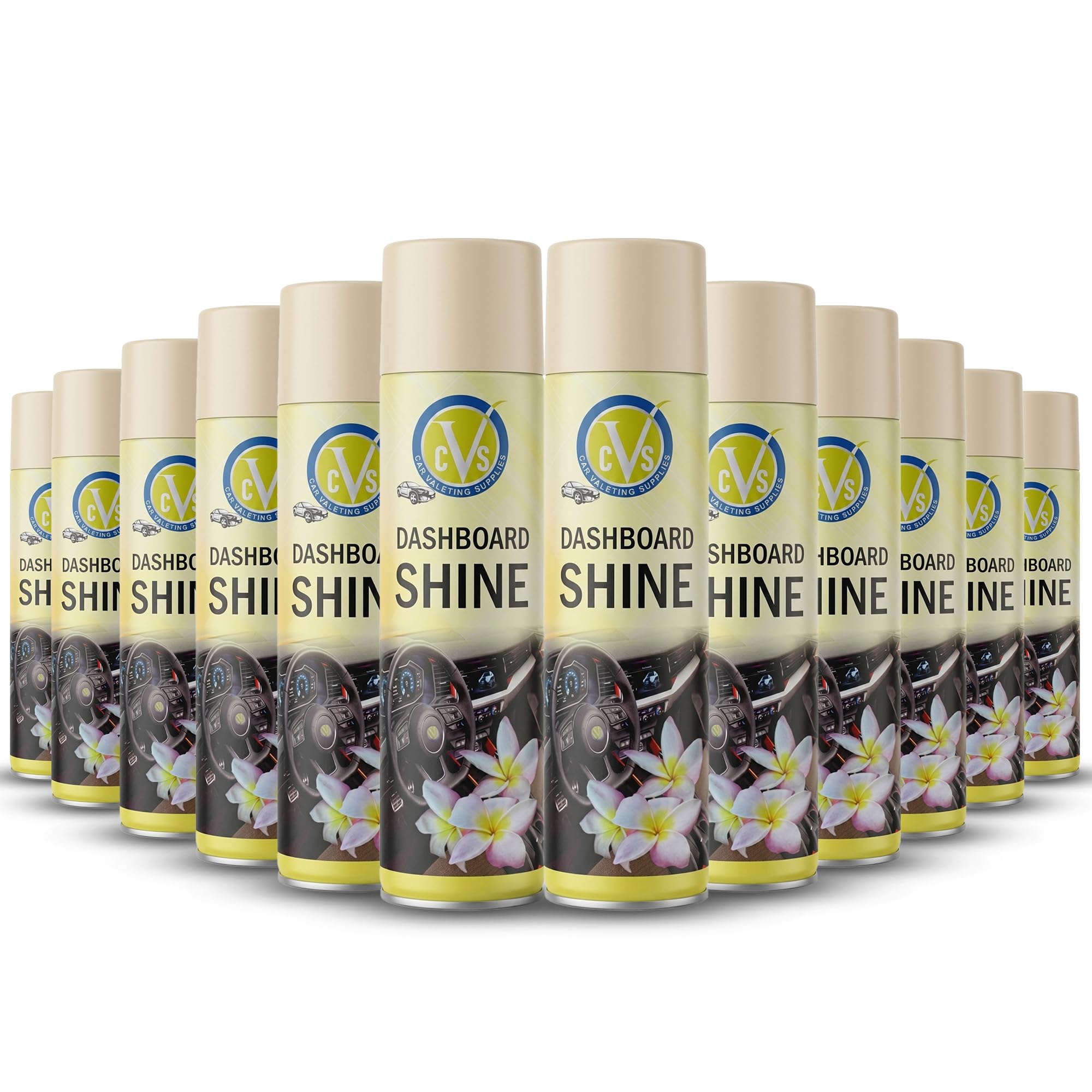 CVS - Spray de silicona para salpicadero de coche: limpia, brilla y protege el interior del coche, restaura el brillo, limpiador interior del coche, elimina la suciedad, el polvo y los residuos, aroma