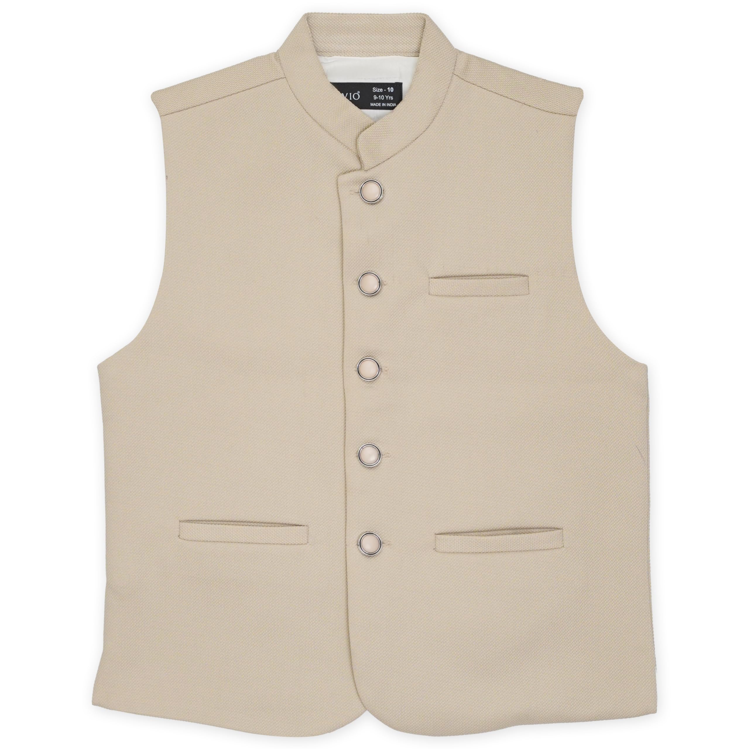 Boys Solid Nehru Jacket