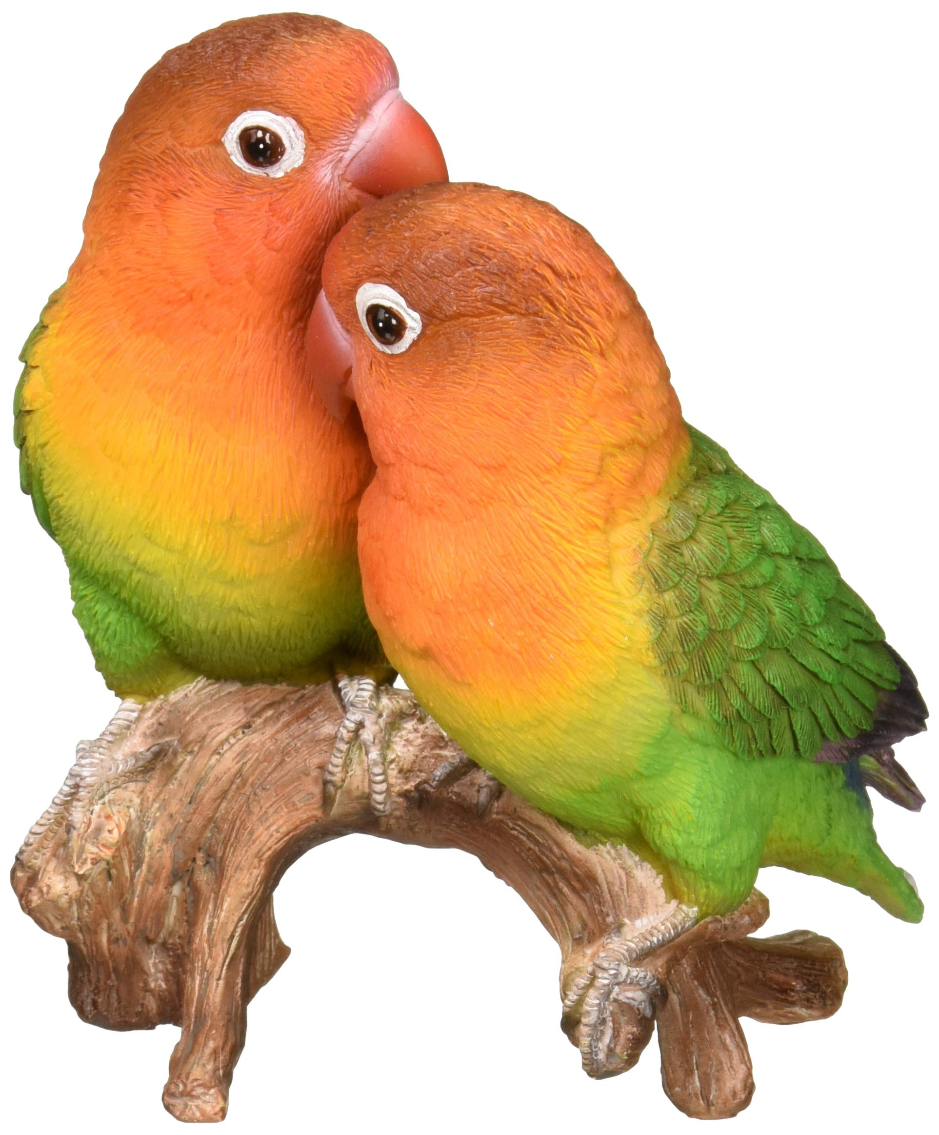 Hi-Line Gift Ltd Parrots on Branch Statue