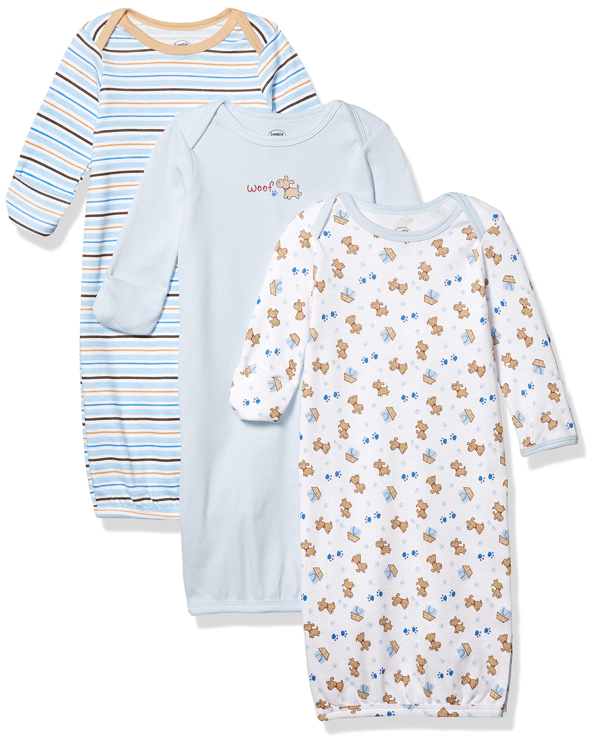 Luvable Friends Baby Cotton Gowns