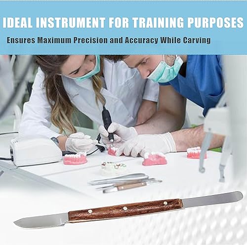 Miniatura 7 de A2Z Scilab Superior Fahenstock - Cuchillo grande de 7 pulgadas, espátula de cera para modelar cerámica, laboratorio, instrumentos de restauración