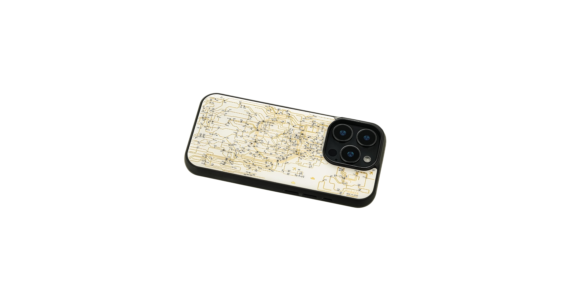 FLASH 東京回路線図 iPhone 12 / 12 Pro ケース FLASH 東京回路線図 iPhone 12 / 12 Pro ケース | PCB ART moeco