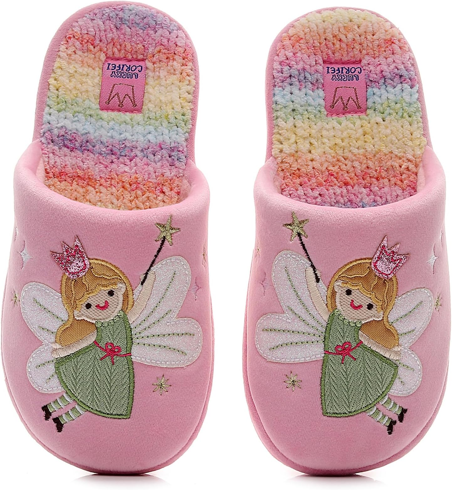 Kids Family Unicorn Slippers Household Anti-Slip Indoor Home Slippers for Girls and Boys