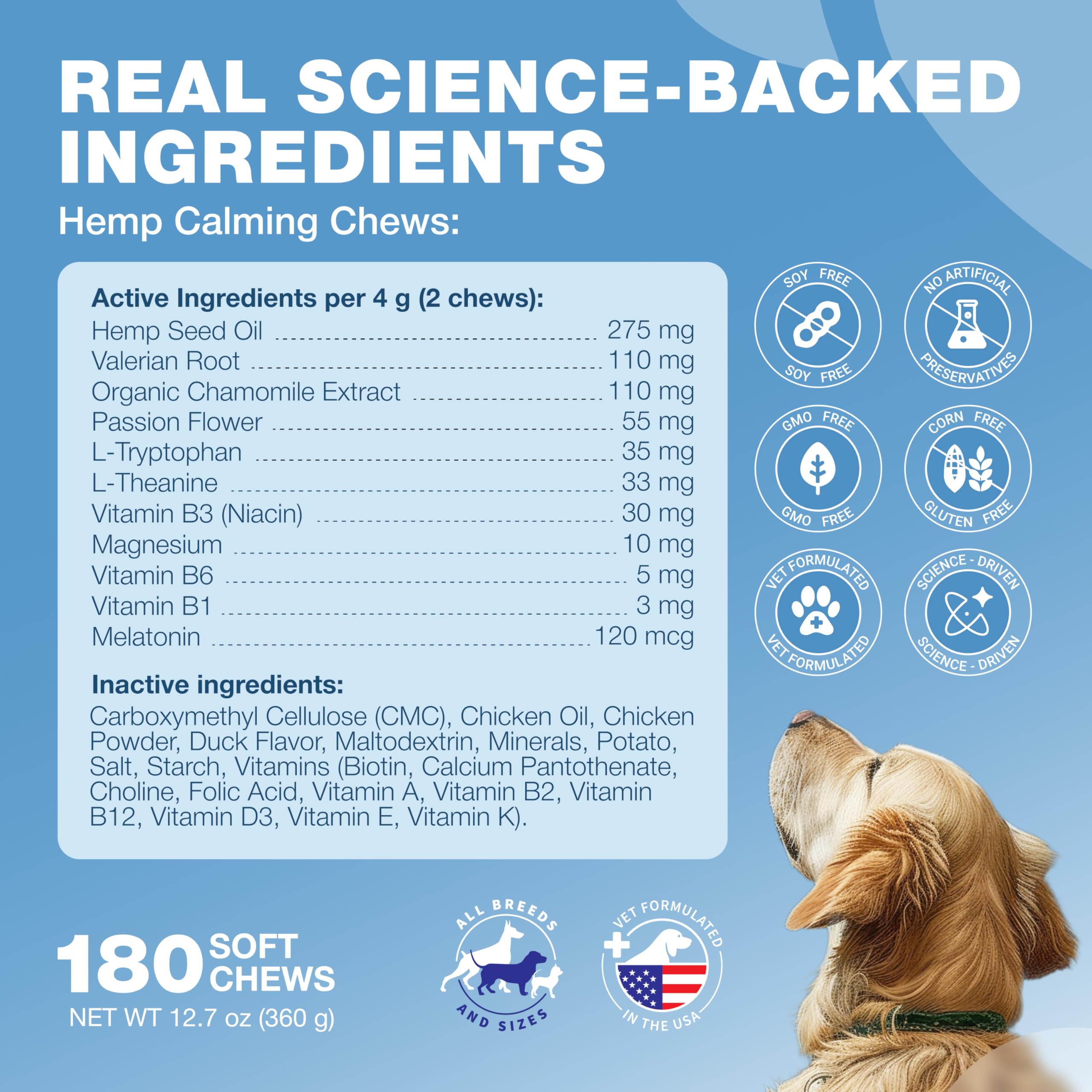 Probiotics for Dogs Gut Health, Digestion, Immunity, Yeast Balance, Itchy Skin, Allergies Support - Dog Probiotic Chews (Travel Pack) with Digestive Enzymes for Gut Flora - Pumpkin and Yeast Powder - image 5