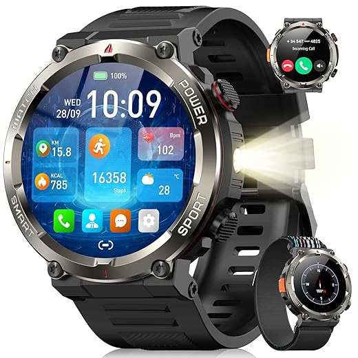 Blackview Military Smartwatch 100-Day Battery Life