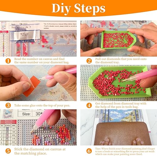 Miniatura 7 de KINPLUB Kits de pintura de diamantes de Cristo para adultos principiantes, kits de arte de diamantes religiosos de cruz de playa 5D, pintura de