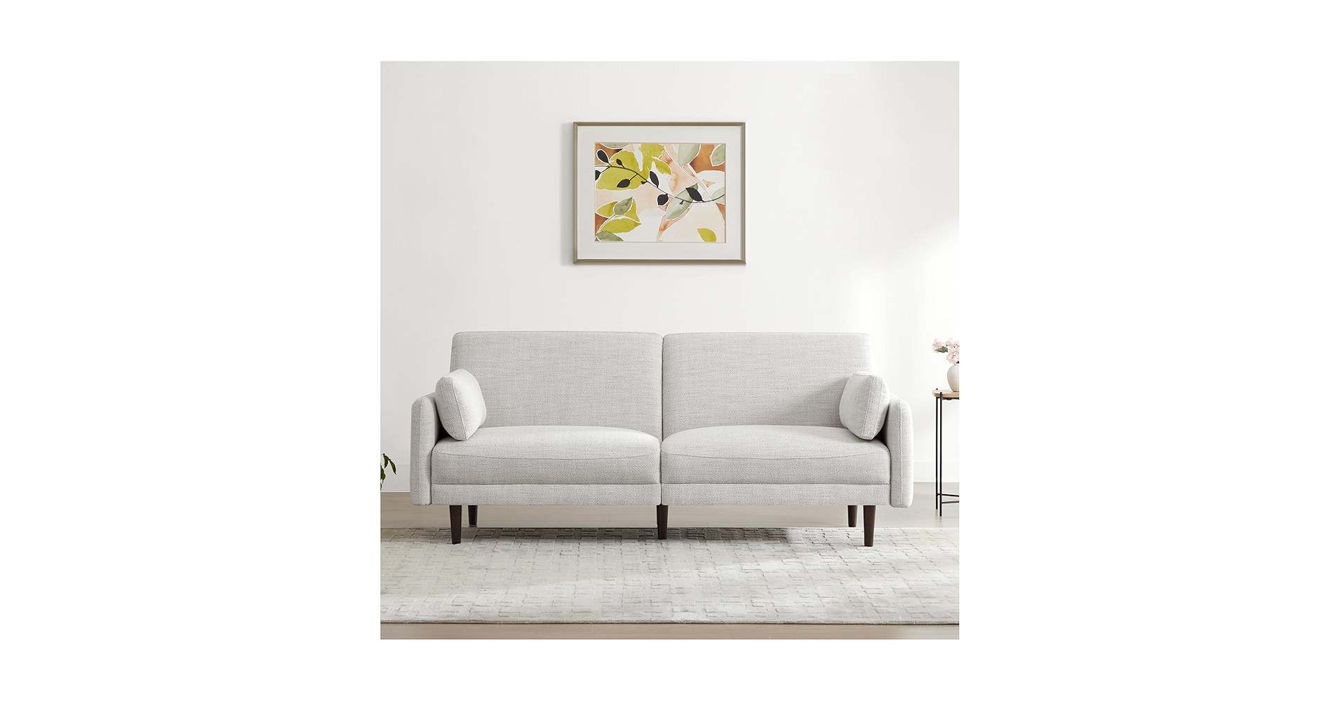 Sho★CCU Amazon.com: CHITA Mid-Century Modern Sofa, Fabric Couch for