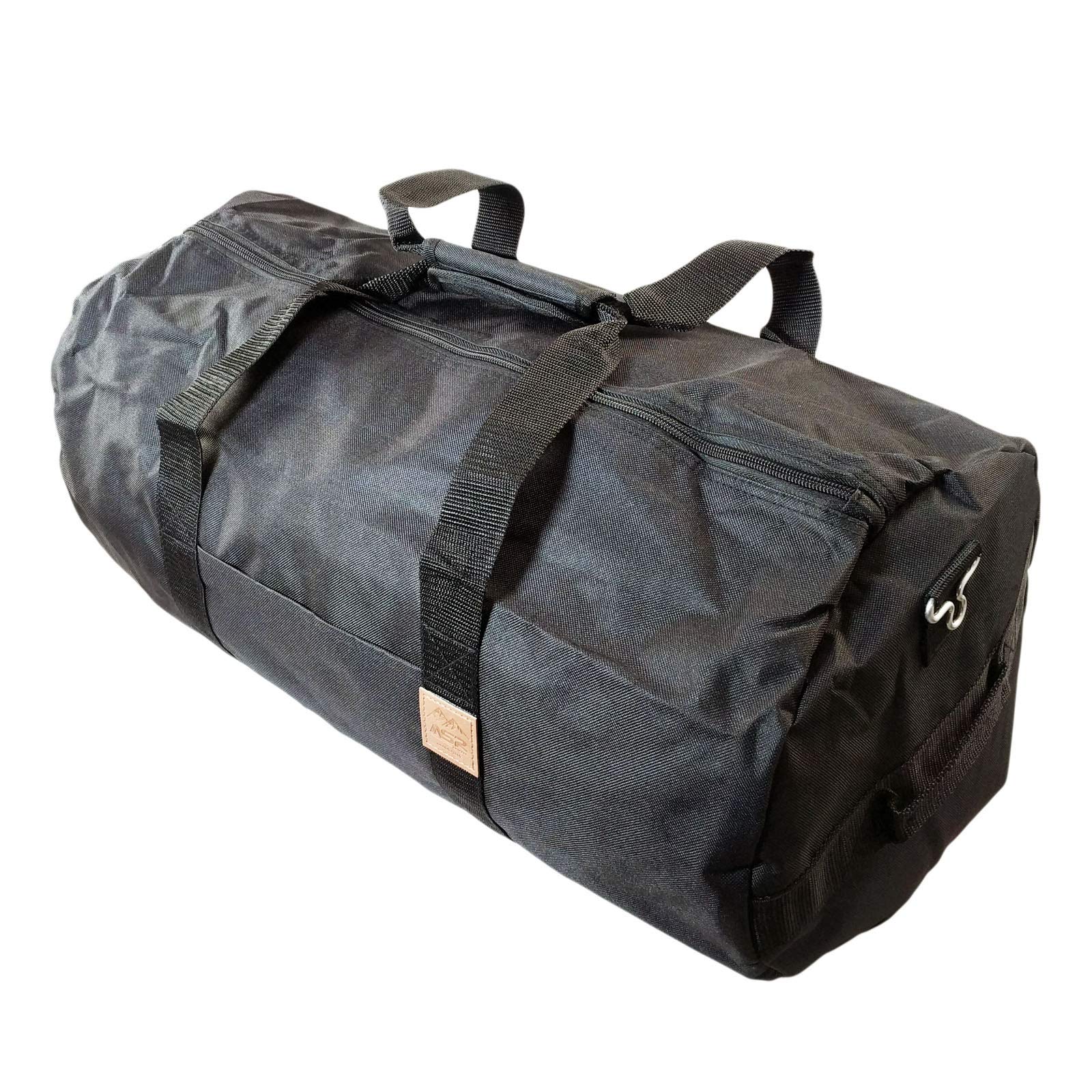 ASR Outdoor Round Duffel Bag Adjustable Shoulder Strap Travel 16 Liter