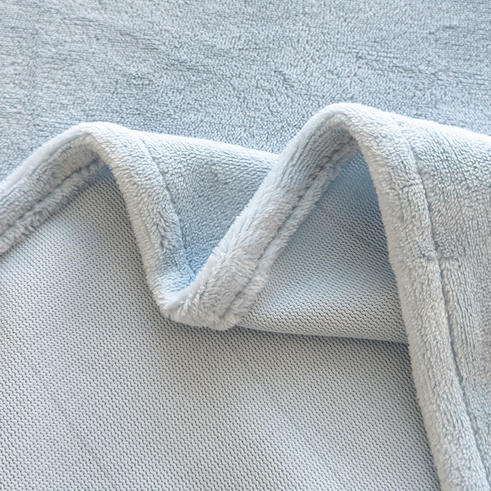 Winter Plüsch BettlakenWarm Kuschel Betttuch Flanell Laken Weich Leintuch Haustuch ohne Gummizug vielen Größen und Farben(Gray,200x230cm+48x74cm x2)