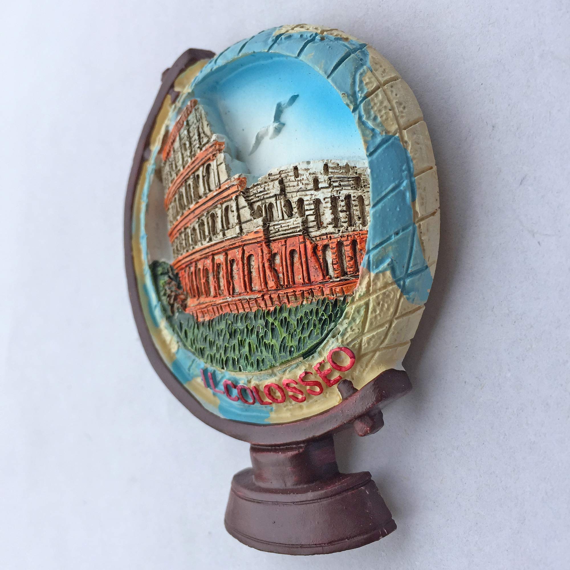 Magnete da viaggio 3D Roma Italia per frigorifero, collezione di souvenir, resina per la casa e la cucina, magnete per frigorifero Roma Italia dalla Cina (Trevi