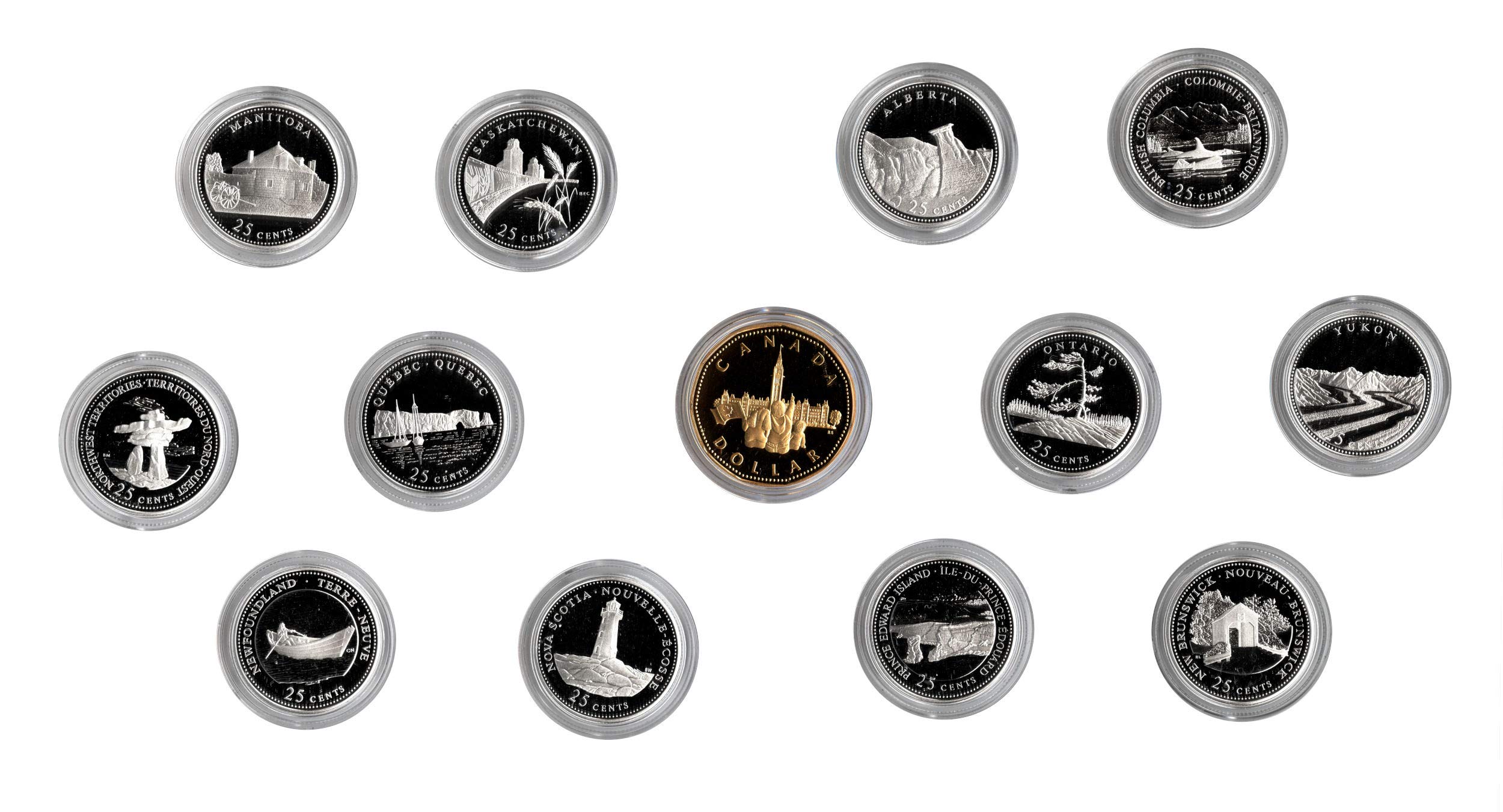 1992 Proof 13-Coin Set - Canada's 125th Anniversary : Amazon.ca