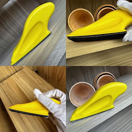 Miniatura 8 de Kit de herramientas de micro lijadora con lijadora de dedos de detalle de 100 piezas de 3.5 x 1 pulgada, mini bloque de lijado para manualidades,