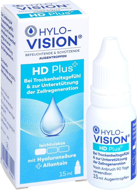 Hylo-Vision HD Plus Augentropfen, 15 ml Solution