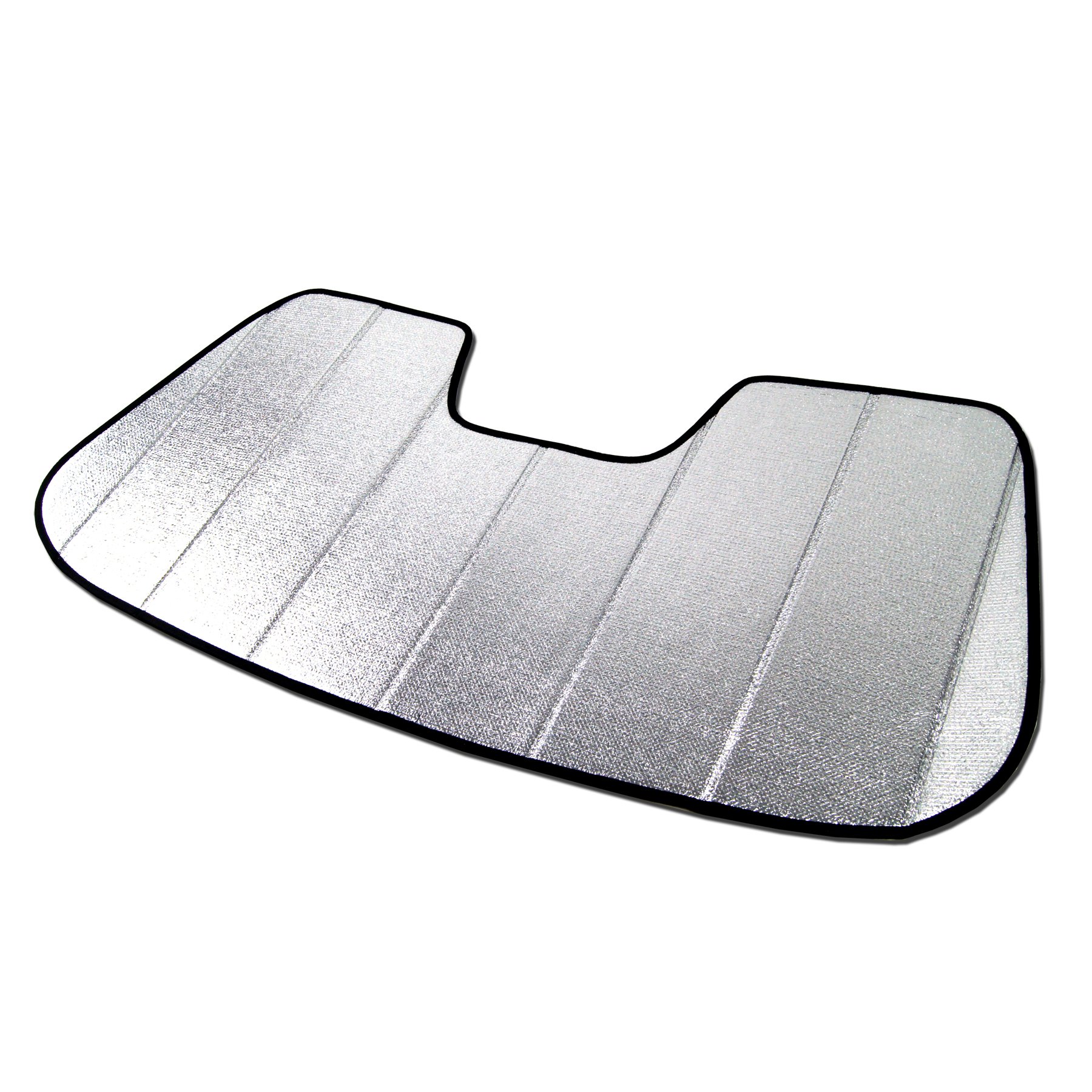Front Car Windshield Sun Shade Compatible with 2012-2019 BMW F30 320i 325i 328i | Custom Fit Visor Accordion Fold Style Sun Protector | Silver &amp; Grey 1-pc Set | SS-020