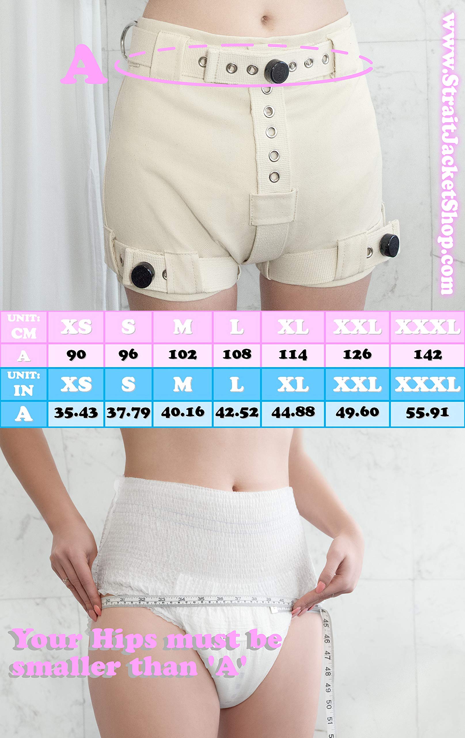 Couche-culotte très résistante – Culotte anti-couches avec verrous Segufix (M)