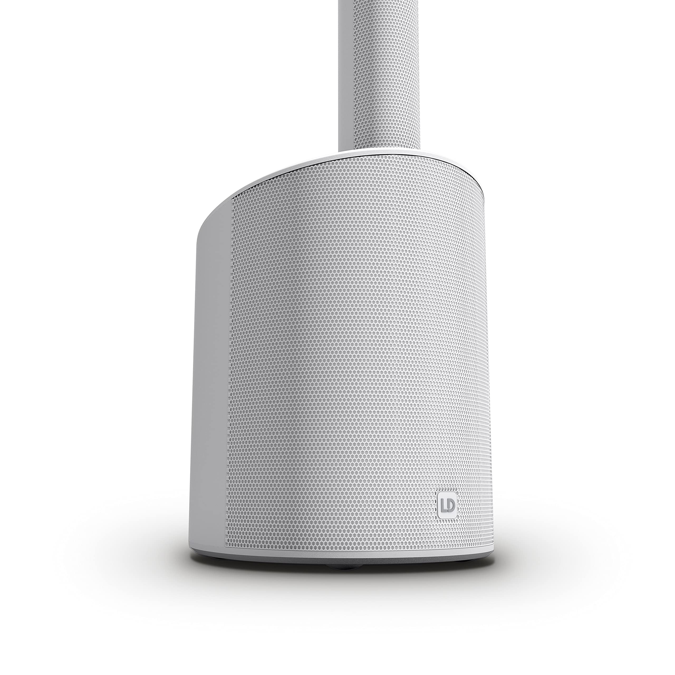 LD Systems MAUI 5 GO 100 W - Système de sonorisation en colonne ultra-portable alimenté par batterie blanc - version 3200 mAh