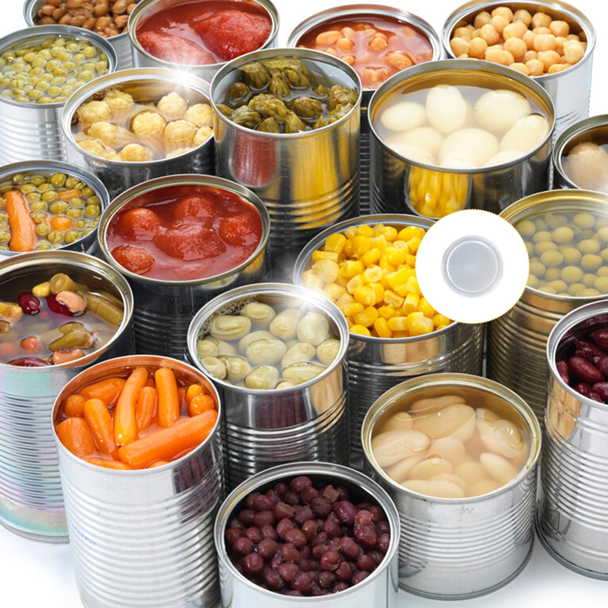 6 sztuk pokrywek do puszek, pokrywki do puszek 400g 800g, pokrywki do puszek z karma dla kotów i psów, zmywalne plastikowe zamknięcia do puszek do przechowywania pokarmu dla zwierząt, karmy dla kotów