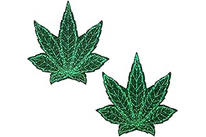 Pot Leaf Pasties - Nipple Covers for Festivals