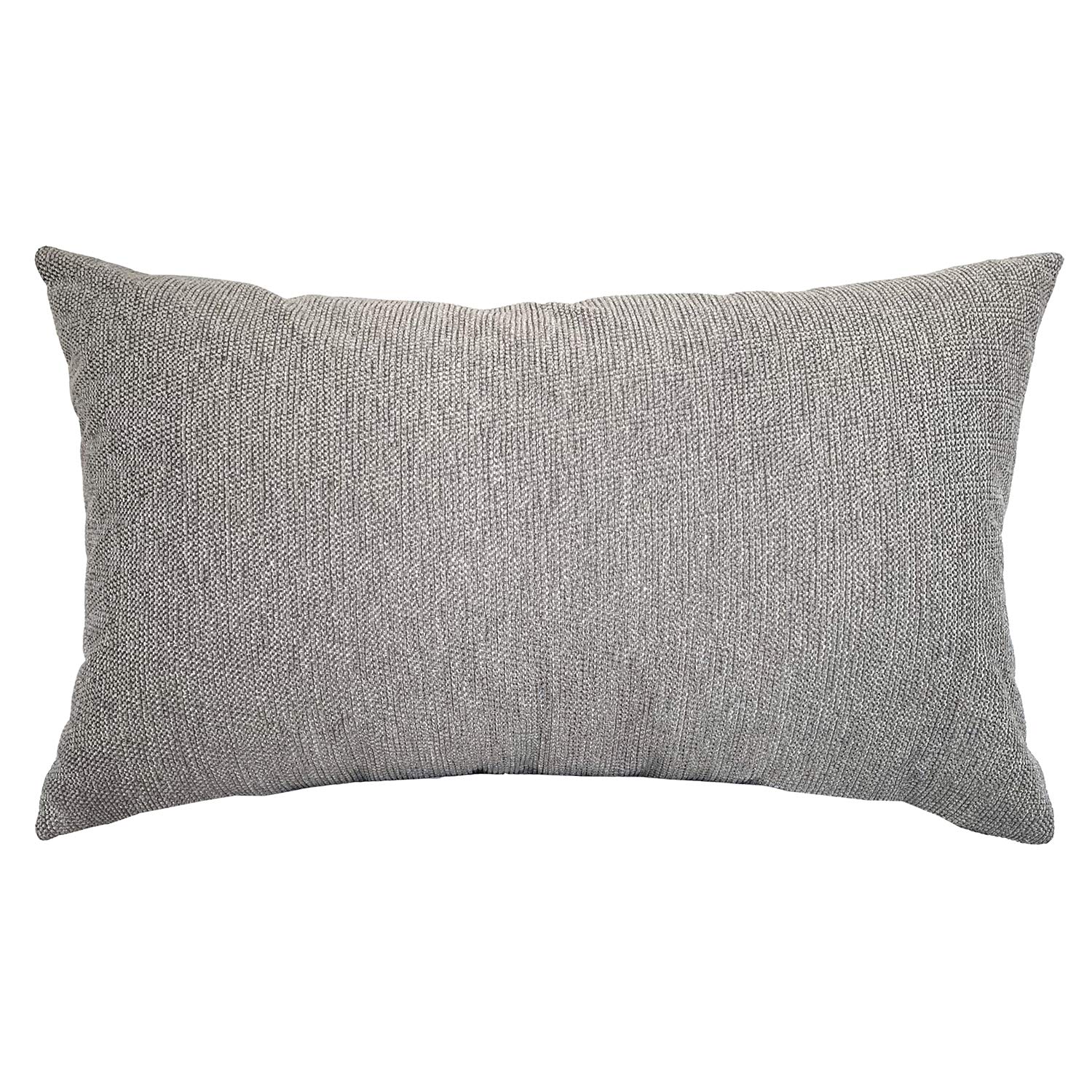 EvZ Homie Pillow Covers Water Oil Proof Heavy Cloth Decorative Case for Home Room Outdoor Cafe Decor Gift, Square, 20 X 12 inch, Gray Mixture