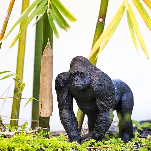 Miniatura 5 de Safari Ltd Wildlife Wonders Silverback Gorilla - Construcción de calidad a partir de materiales libres de ftalatos plomo y BPA para edades de 3 años