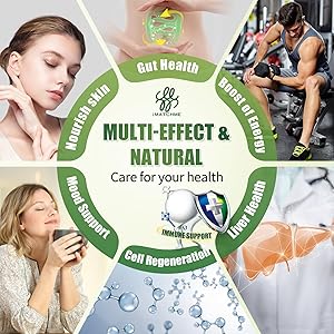 Soursop Bitters Liquid with Black Seed, Turmeric & Moringa-Pure 15 in 1 Herb Soursop Tea for Immune System, Digestive & Gut Health, Antioxidant,Skin Health Support 8 fl oz