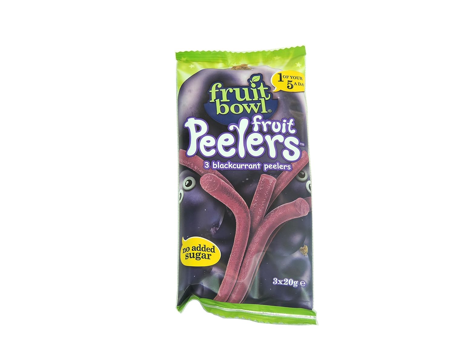 Fruit Bowl Fruit Peelers Blackcurrant 3 x 20g Home