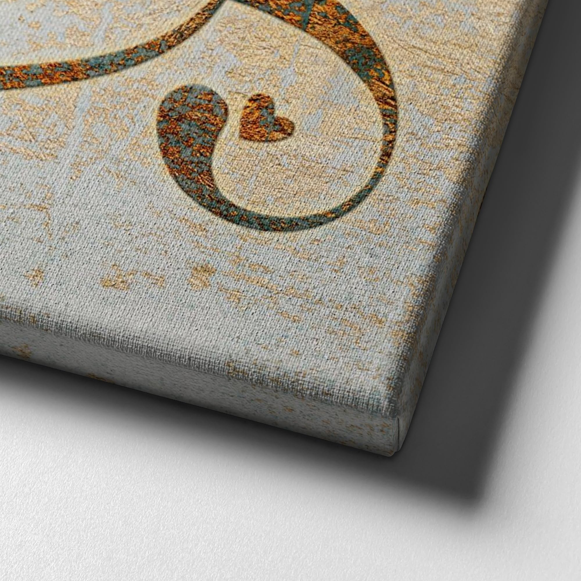Liebesleinwand Leinwandbild personalisiert | Leinwand gestalten mit Namen und Datum Geschenk für Partner | Liebesvögel