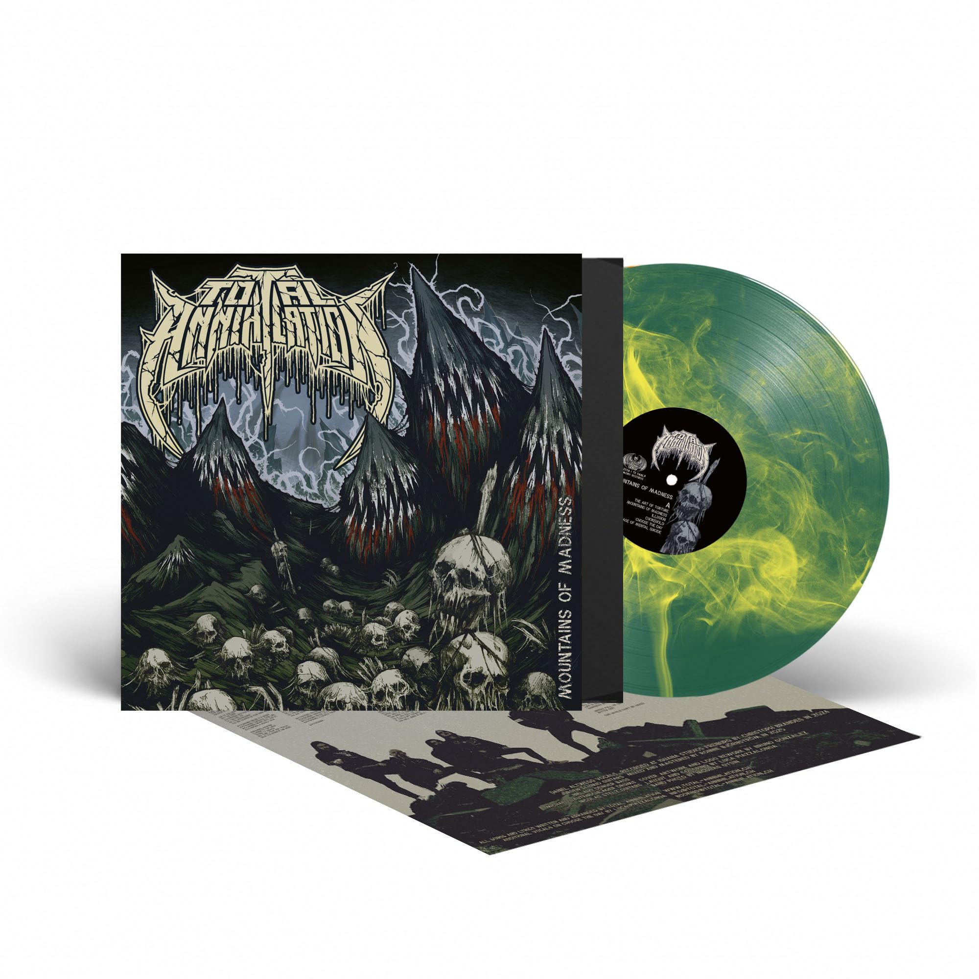 MOUNTAINS OF MADNESS (SOLID GREEN AND YELLOW MARBLED) [VINYL]