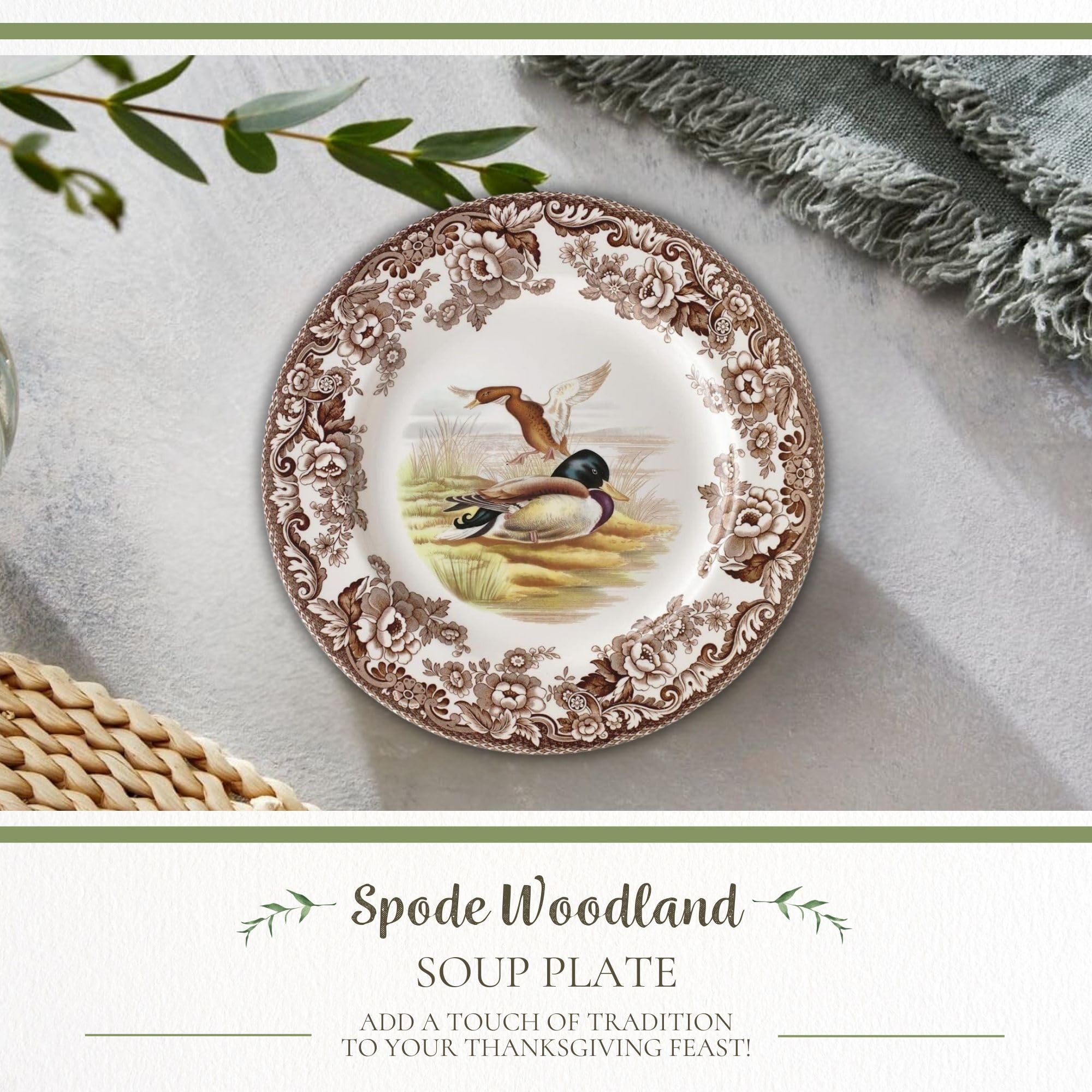 Amazon.com | Spode Woodland Mallard 9