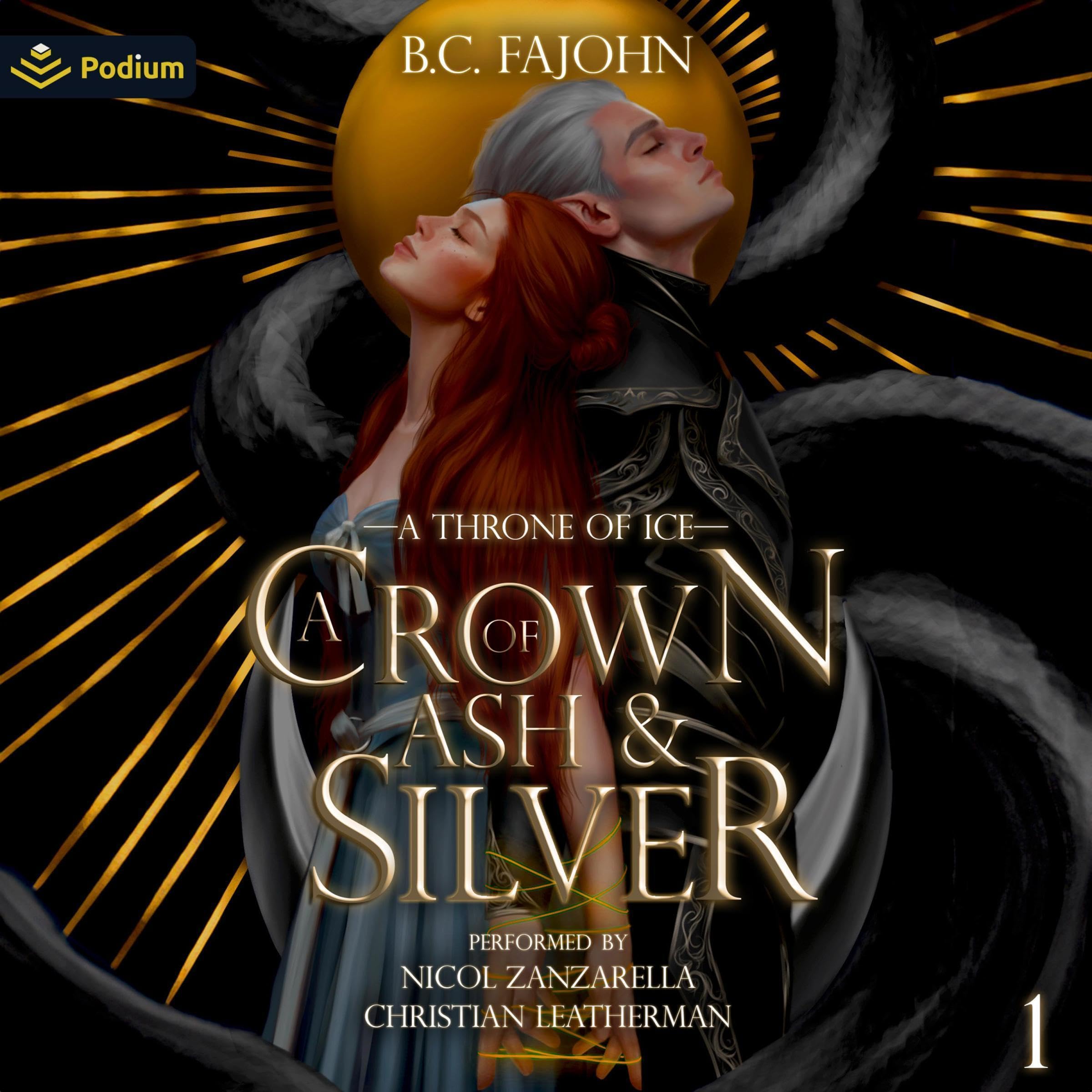 Cover art for A Crown of Ash & Silver