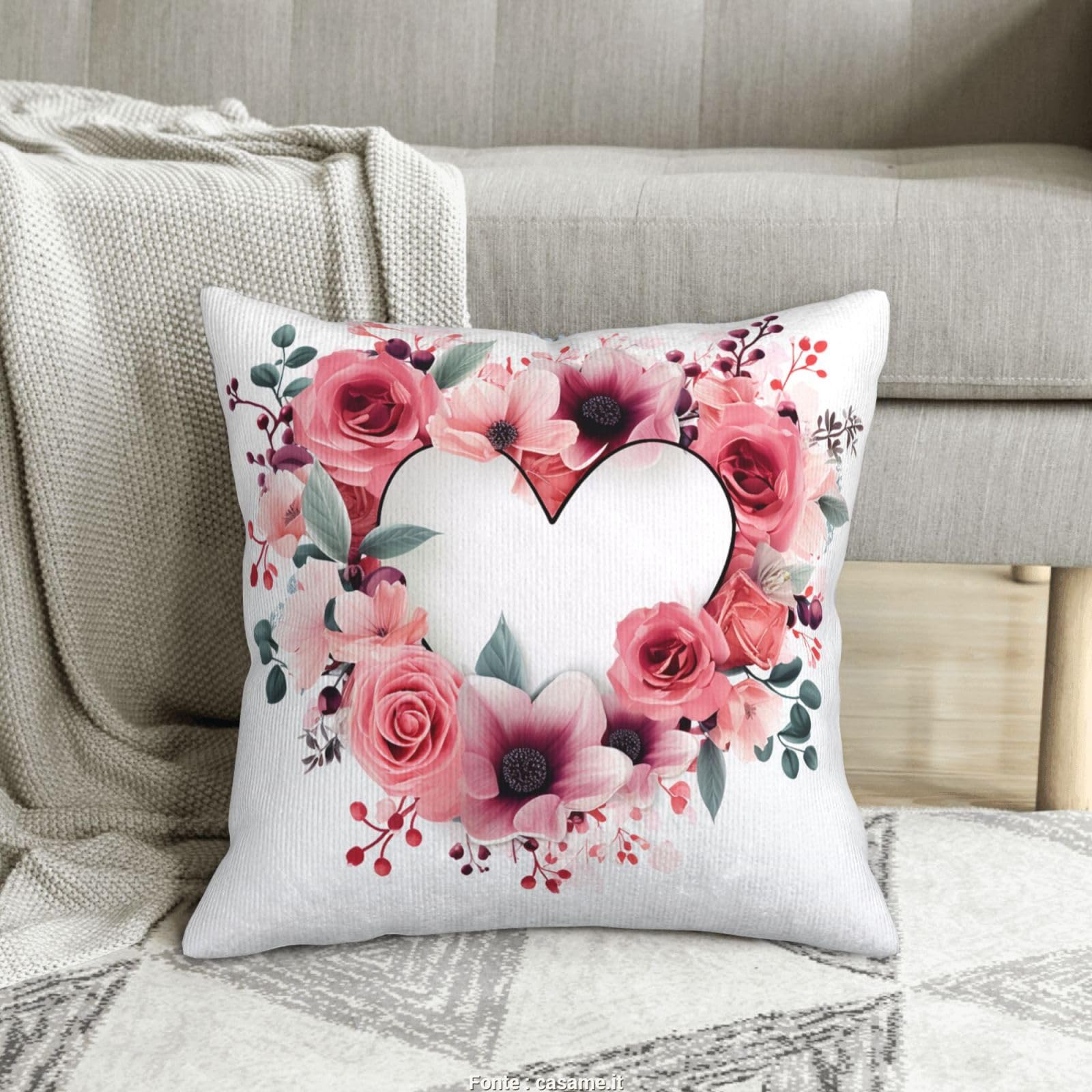 Housses de coussin velours côtelé pour protéger vos oreillers et sublimer votre canapé