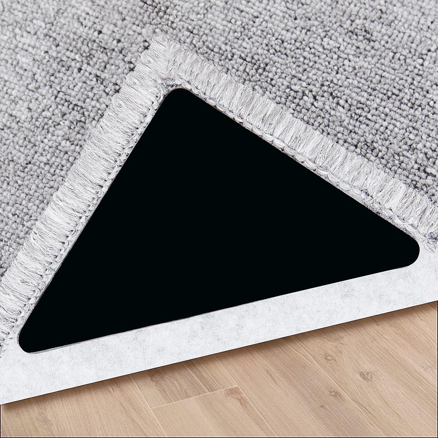 Sollifa Rug Tape,12 Pcs Dual Sided Washable Removable Rug