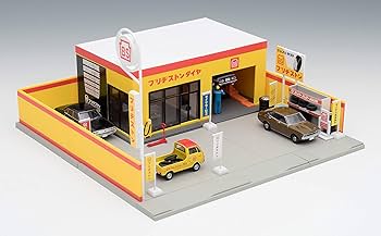 未使用　TOMYTEC　トミカラマ ヴィンテージ　05b タイヤショップ トミカラマ ヴィンテージ05b タイヤショップ（ブリヂストン