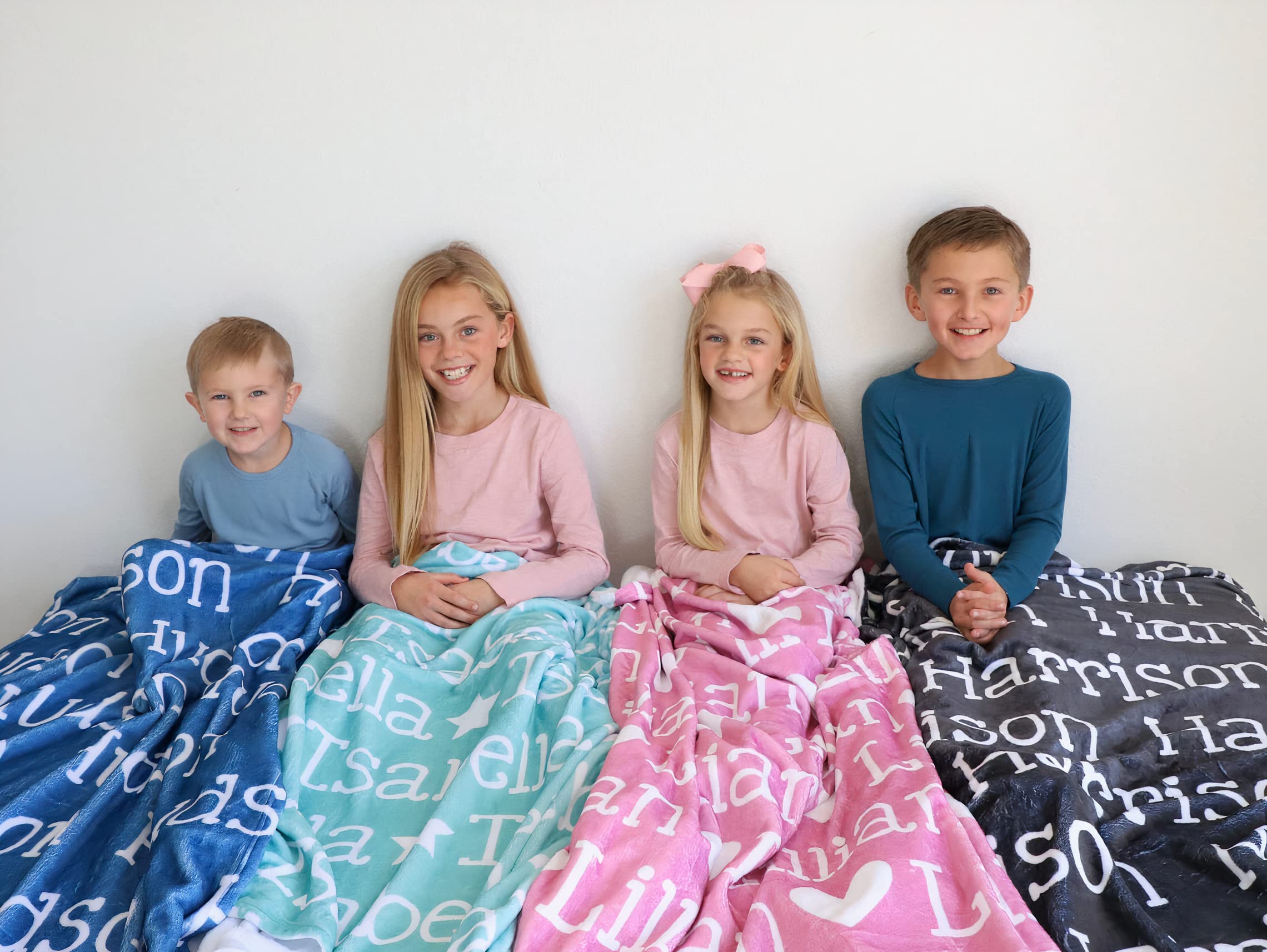 Personalized Name Baby Blanket with Name, Customized Baby Blanket Flannel Plush Baby, Customized Blankets Personalized Baby Blankets