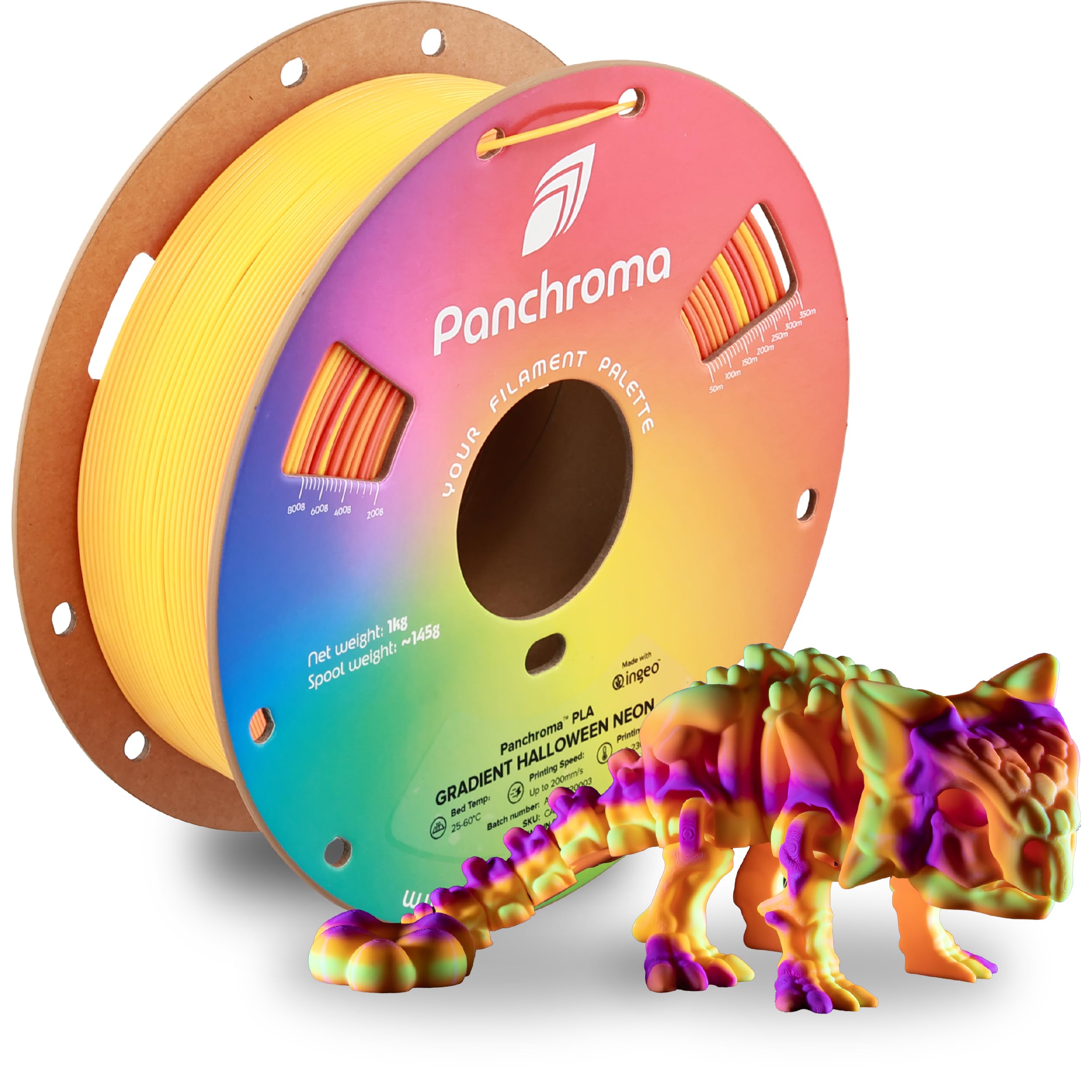Amazon.com: Polymaker Panchroma PLA Filament 1kg, Gradient 3D
