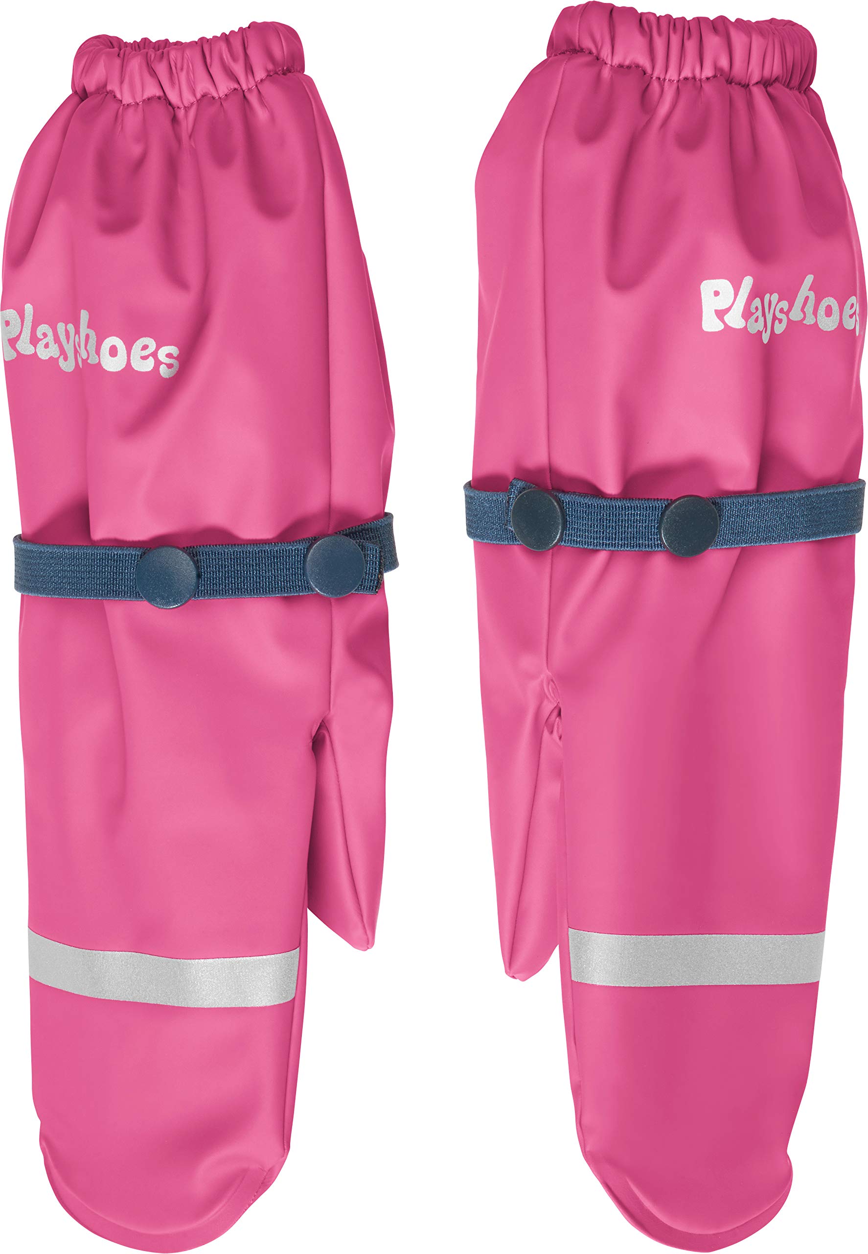 Playshoes Unisex Kids Fleece Lined Mud Glove 408901, 18 - Pink, 2 (ca. 2-4 Jahre)