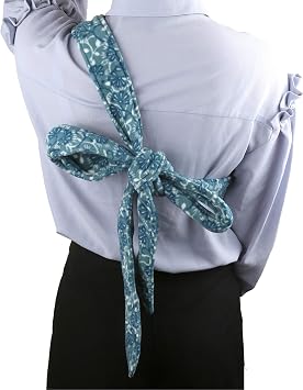 Adjustable Reptile Sling for Bearded Dragons Lizards and Small Pets Reptile Carrier to Prevent Them Falling or Slipping from Your Body (Light Blue)