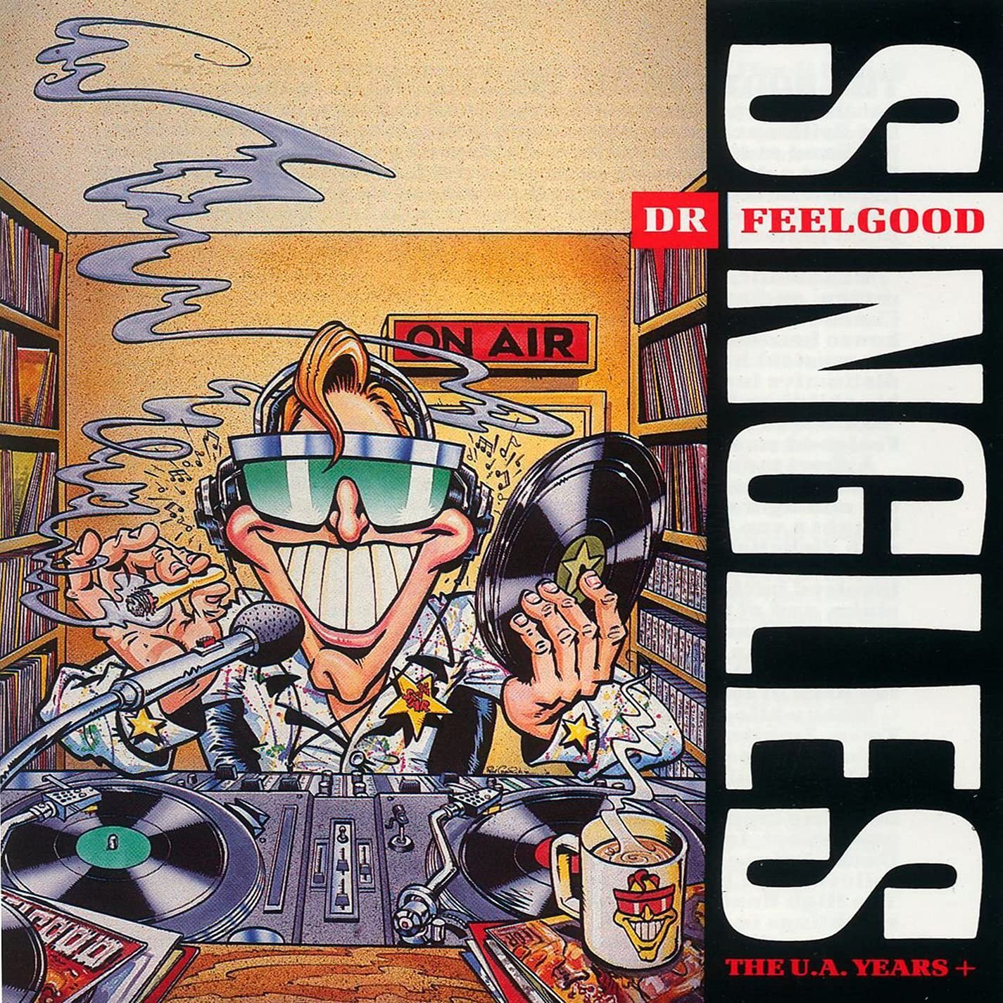 RECORD 2 ONLY Dr. Feelgood Singles LP vinyl record 12"" ONE MISSING/READ DESCRIP