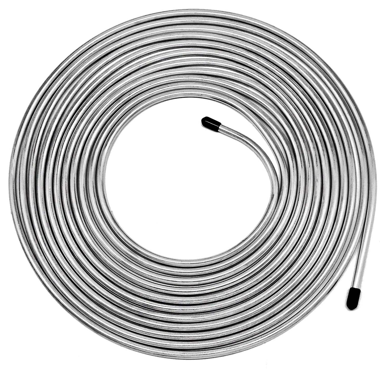 25 Ft. of 1/4 Brake Line Tubing Kit - Muhize Flexible Zinc-Coated Steel 1/4" Brake Tube Roll Coil 25 2021 Upgrade Version, ft for Hydraulic Fuel Transmission System