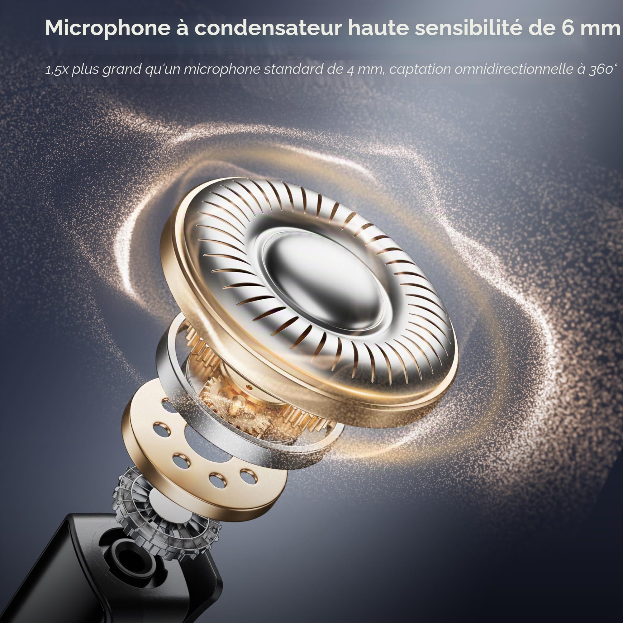 BOYA BOYALINK 2 A1 Microphone pour iPhone Android Appareil photo, 48 kHz 24 bits, 300 m, microphone Lavalier sans fil, annulation de bruit, mini microphone, micro clip, USB-C/Lightning/3,5 mm TRS Plug
